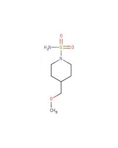 Astatech 4-(METHOXYMETHYL)PIPERIDINE-1-SULFONAMIDE; 0.25G; Purity 95%; MDL-MFCD19623901